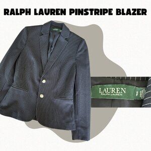 Lauren Ralph Pinstripe Blazer